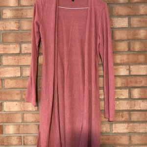 calf length cardigan